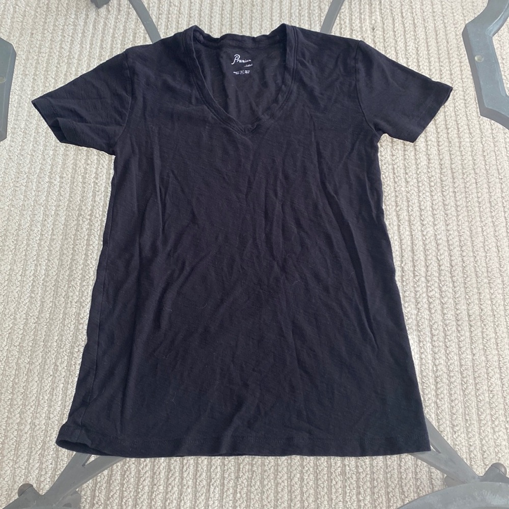 Premium black tee